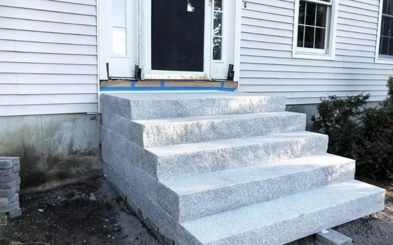 Granite Steps Installation NYC by Eden Contractors - 1