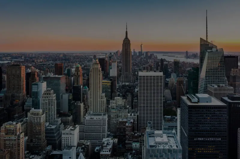 Midtown Manhattan skyline with the Empire State Building, New York City