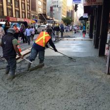 Side Walk Installation