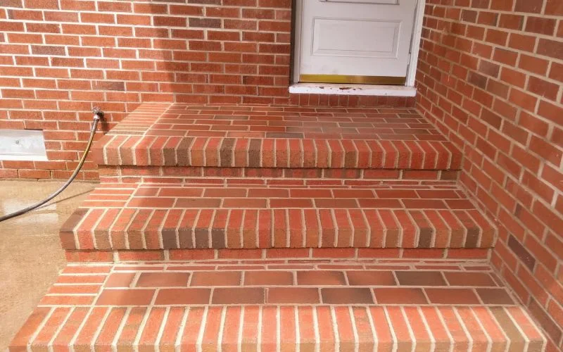 Brick steps